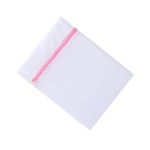 Textile bag for delicate laundry and underwear, model PD01, 40x50 cm, white color